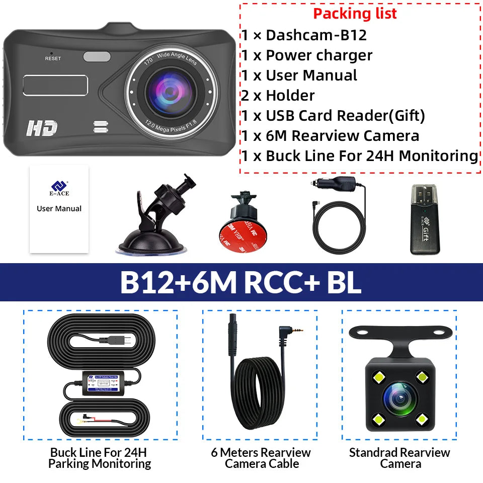 Dashcam rétroviseur Acceo 4 pouces tactile 1080P – photo 23
