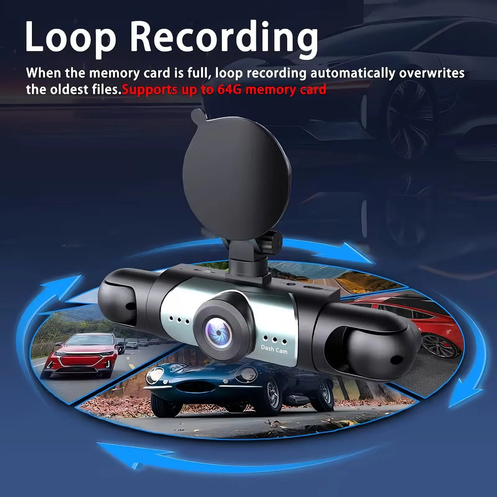 Dashcam voiture etymoofox 4 caméras écran tactile – photo 19