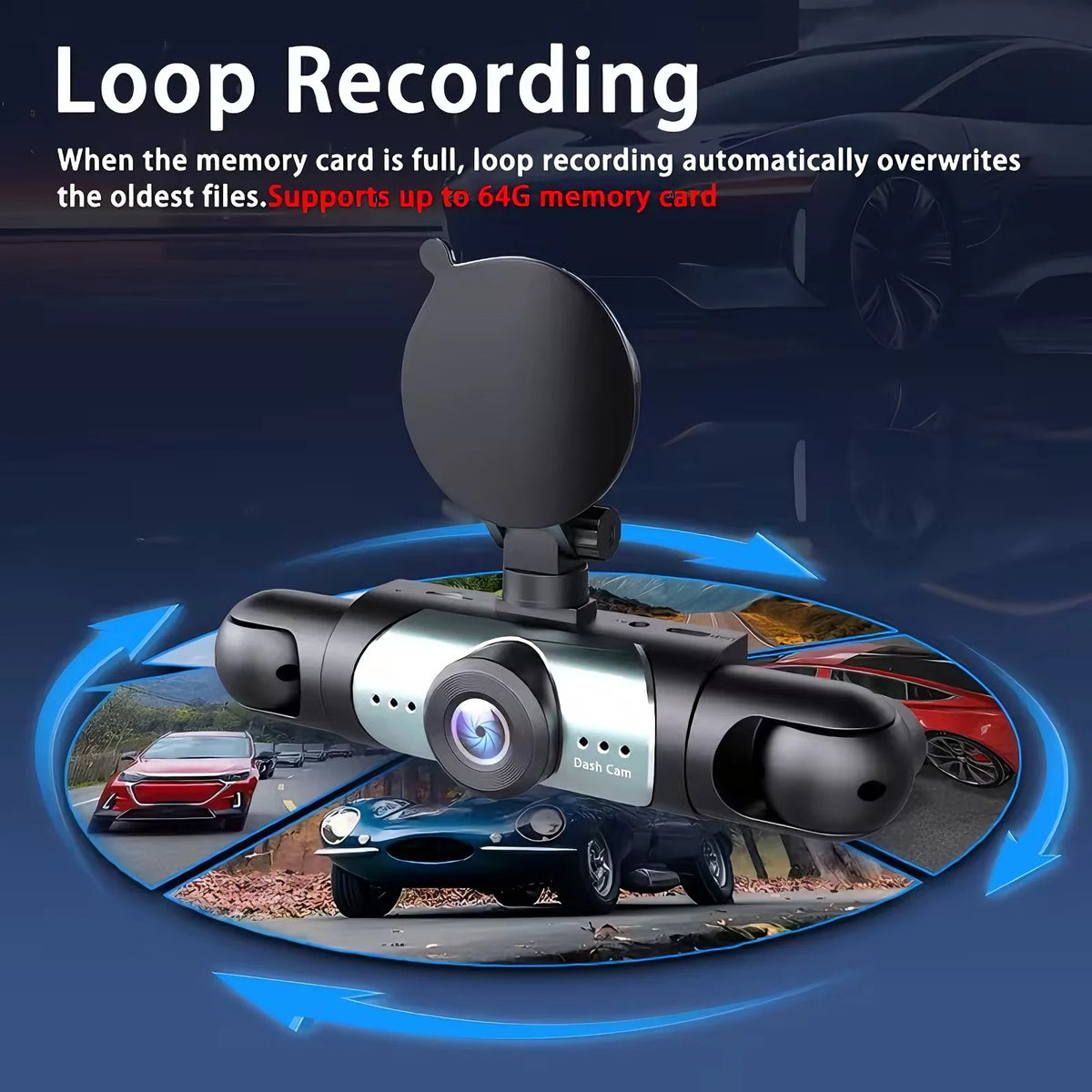 Dashcam voiture etymoofox 4 caméras écran tactile – photo 19