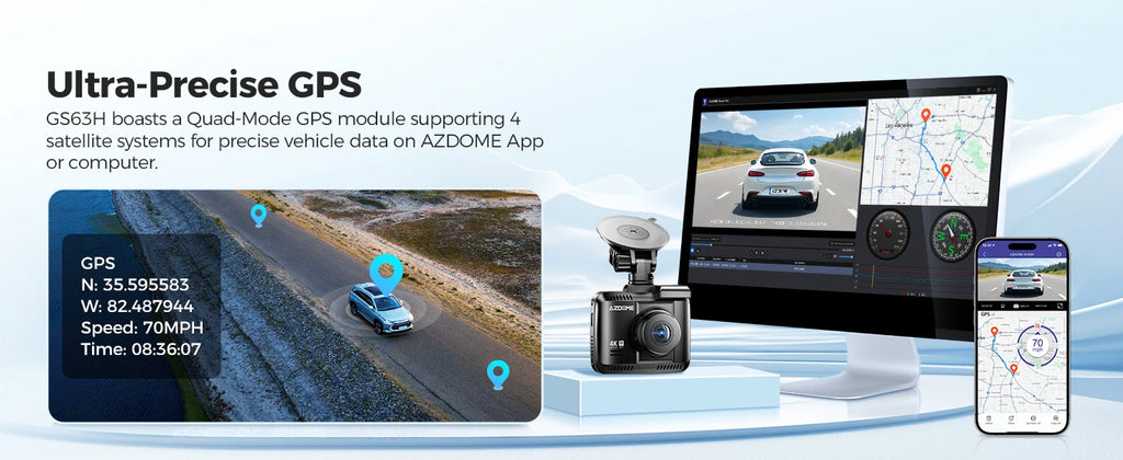 Dashcam AZDOME GS63H 4K Sony STARVIS – photo 11