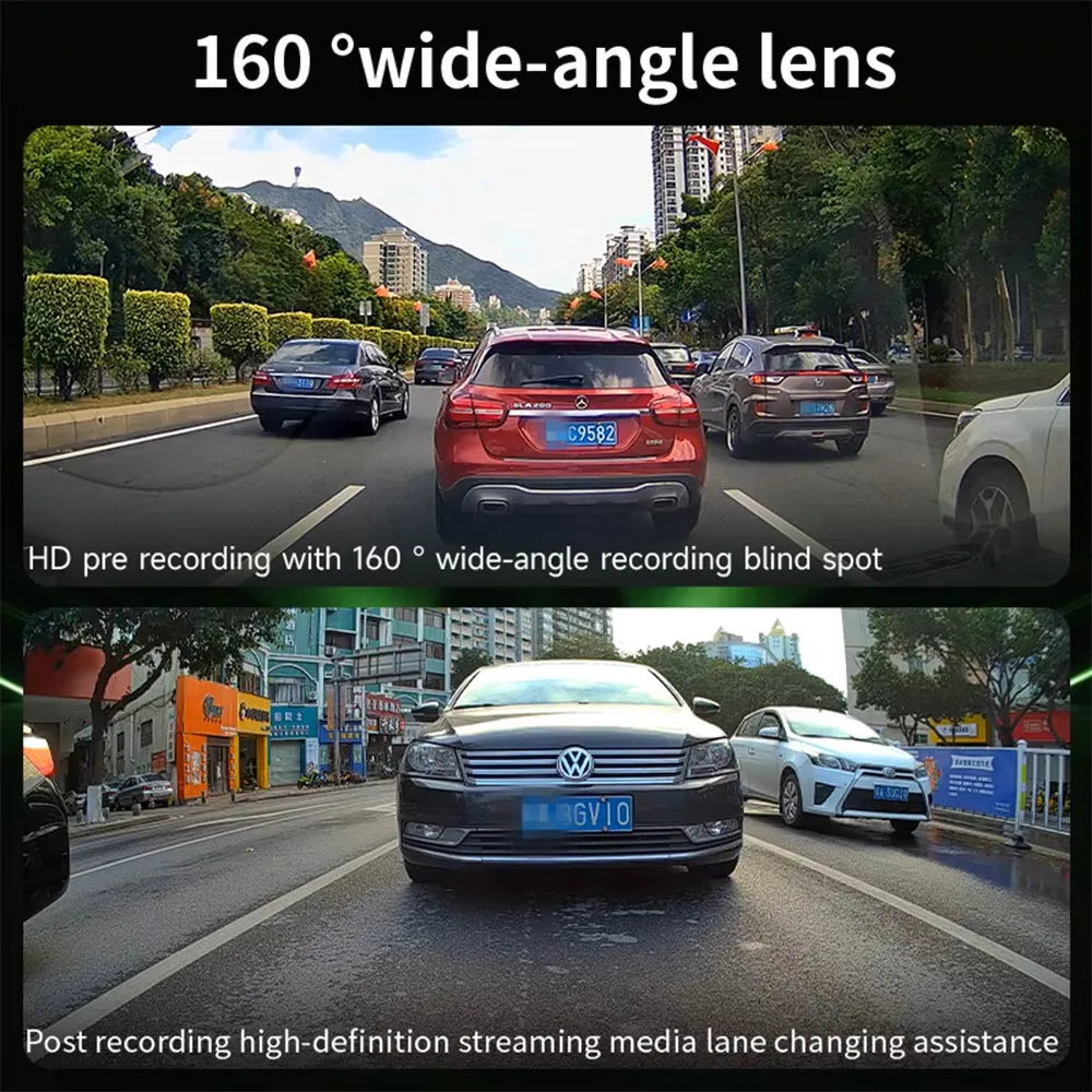 Dashcam moto JIUYIN Full HD 1080P étanche – vue détaillée