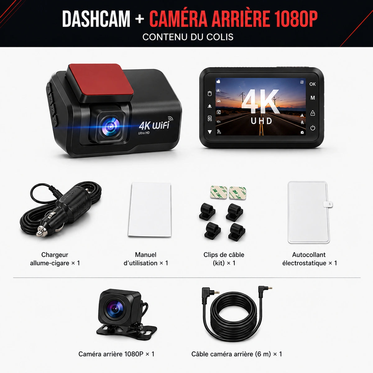 Kit Nomad avec caméra arrière incluse